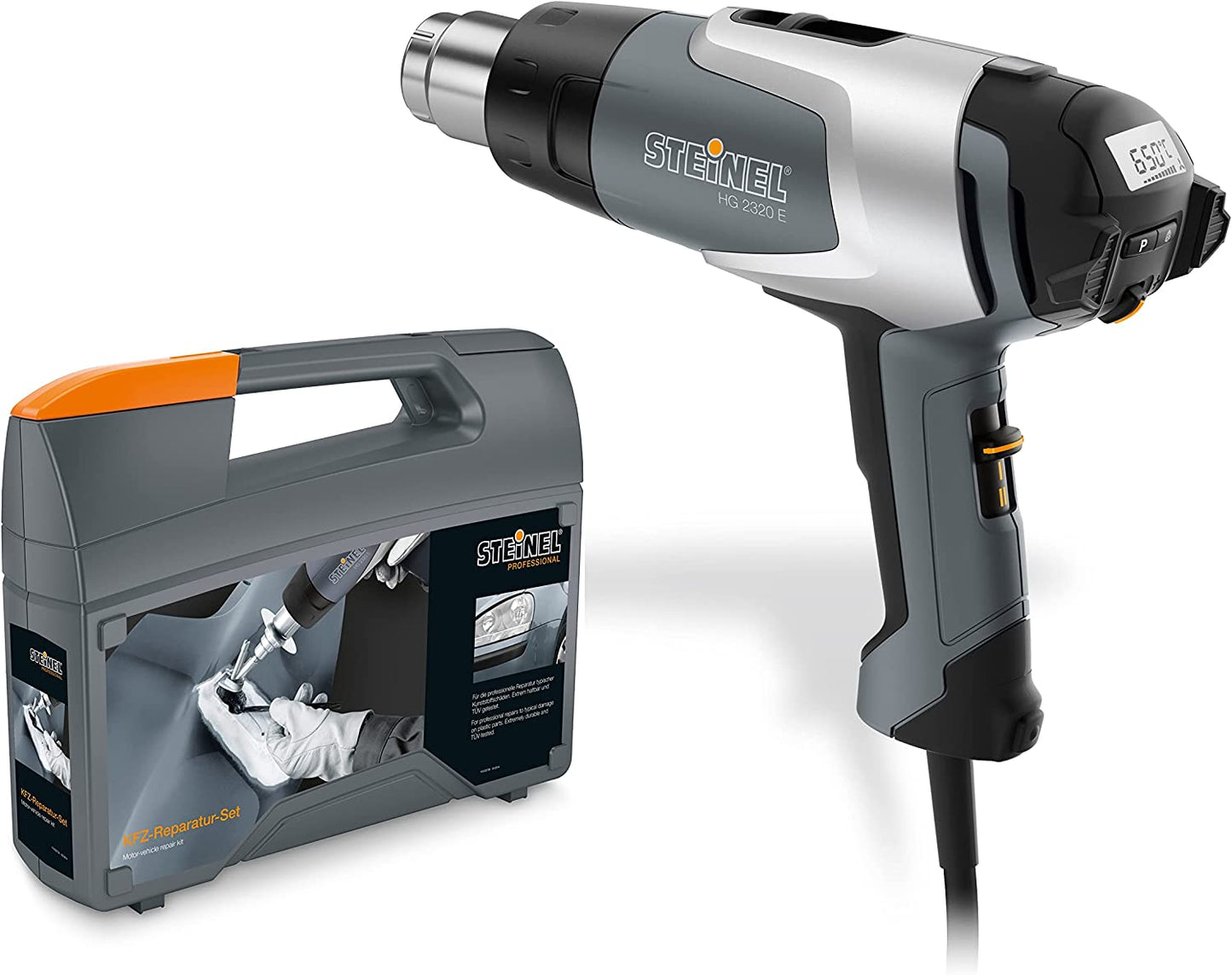 Ավտոմեքենայի պլաստիկի վերանորոգման հավաքածու Steinel HG2320E KFZ 005597