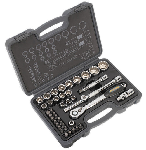 Total Drive Socket Set Sealey AK706