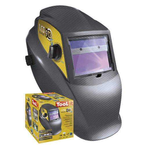 Protective Welding Helmet LCD-Expert 9-13G Carbon GYS 040878