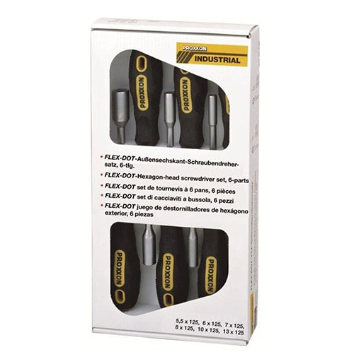 External HEX Screwdriver Set Proxxon 22644