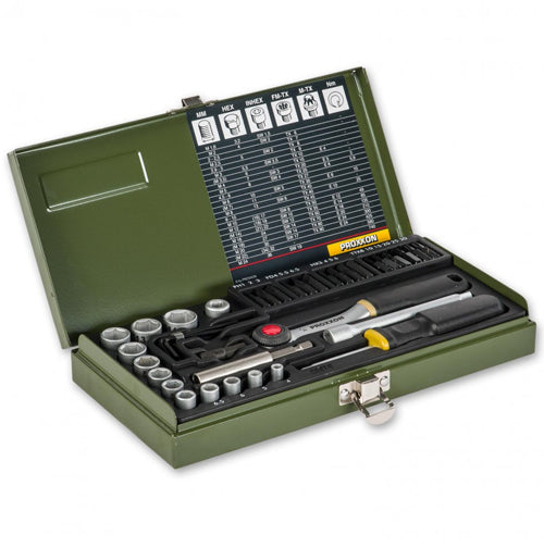 Socket Set With Accessories Proxxon 23070