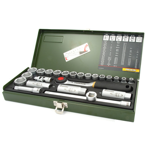 Socket Set With Accessories Proxxon 23110