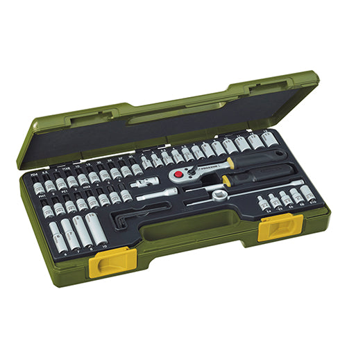 Socket Set With 1/4" Ratchet Proxxon 23280