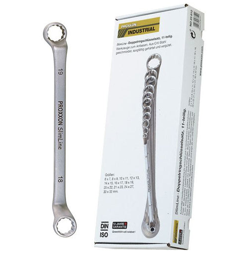 Double Ring Spanner Set Proxxon 23812