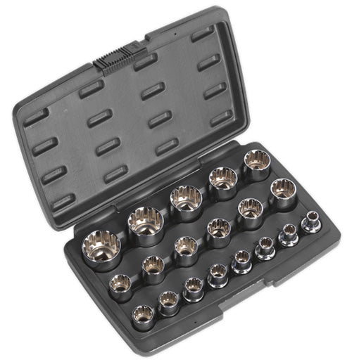 Total Drive Socket Set Sealey 70619